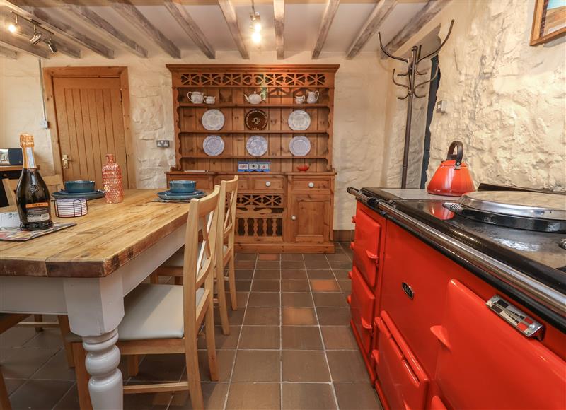 Kitchen at Carrey Y Big Cottage, Selattyn near Oswestry