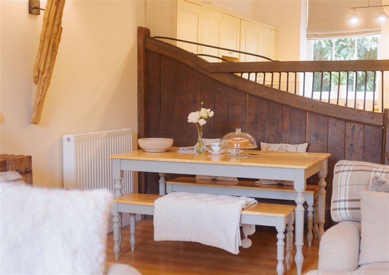 The dining room at Carriage Cottage, Worfield near Bridgnorth