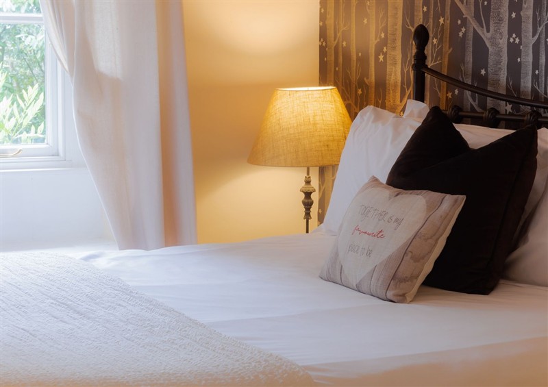 This is a bedroom at Carriage Cottage, Worfield near Bridgnorth