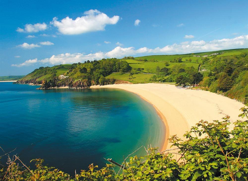 Blackpool Sands is just a short drive away at Carriage Loft Cottage in Hillfield, Dartmouth