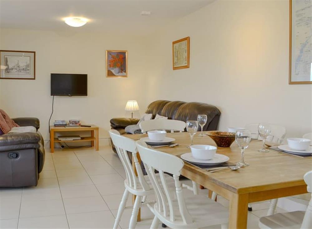 Attractive open plan living space at Carribber Beech in Near Linlithgow, West Lothian