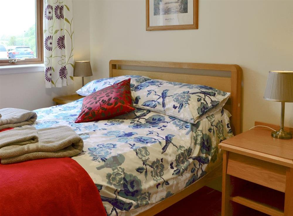 Comfortable double bedroom at Carribber Beech in Near Linlithgow, West Lothian