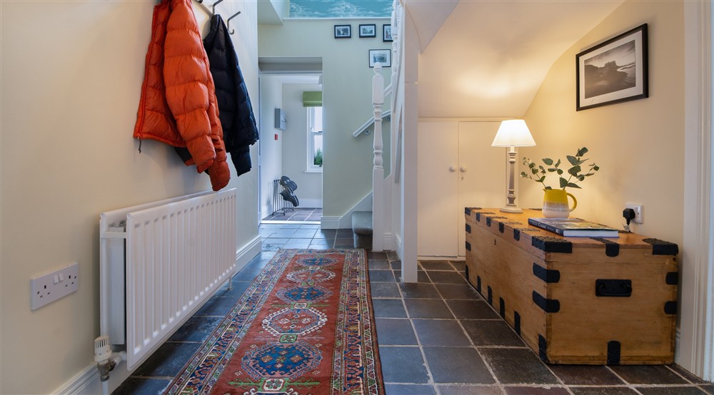 Hallway, Carrick-a-Rede Cottage, Northern Ireland at Carrick-a-rede Cottage in Ballycastle, County Antrim