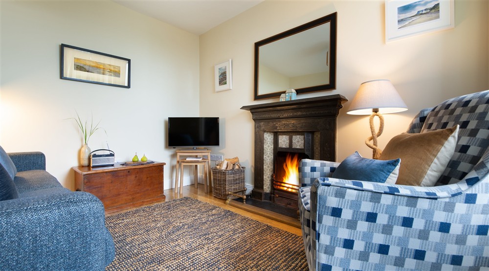 Living Room, Carrick-a-Rede Cottage, Northern Ireland (photo 2) at Carrick-a-rede Cottage in Ballycastle, County Antrim