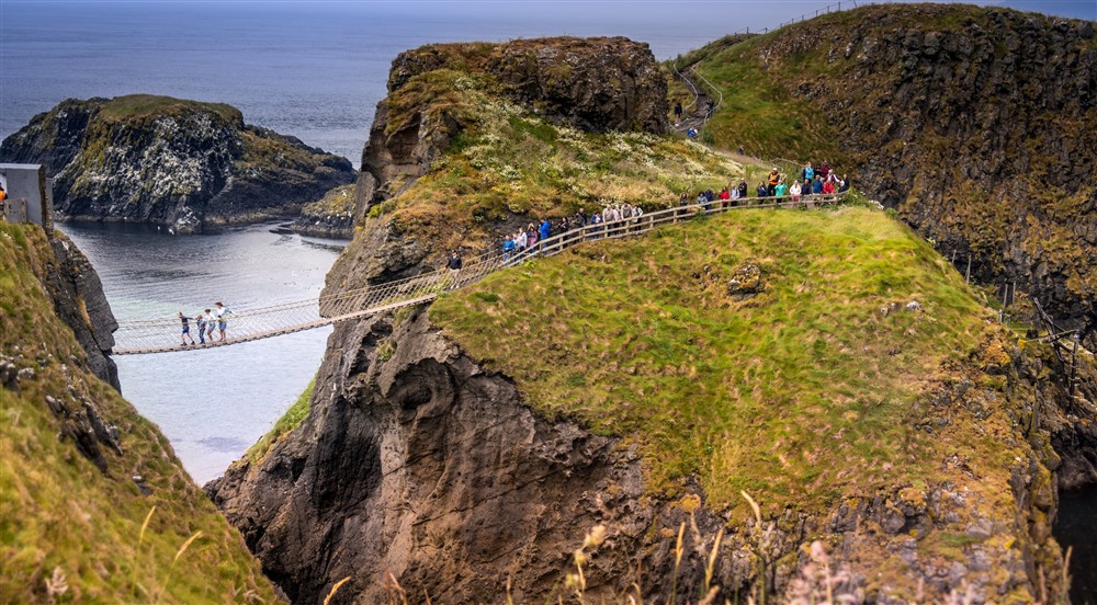 Surroundings, Carrick-a-Rede Cottage, Northern Ireland at Carrick-a-rede Cottage in Ballycastle, County Antrim
