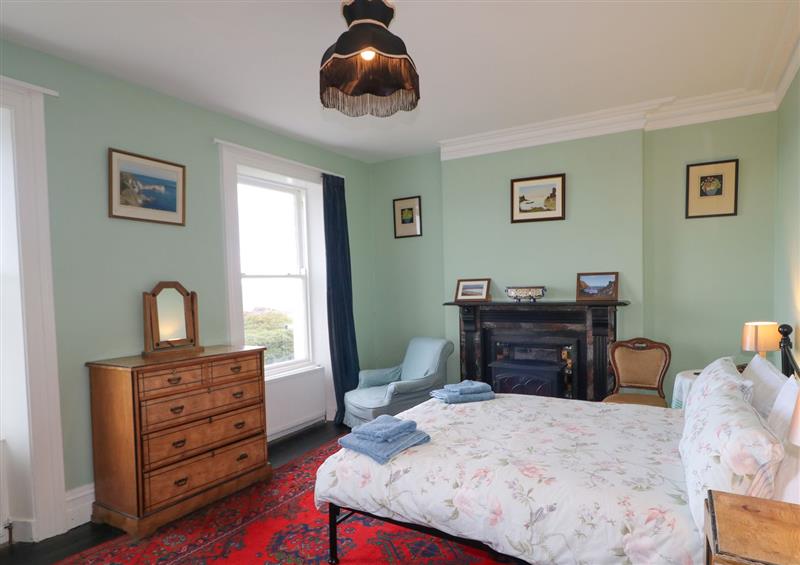 One of the bedrooms at Carriguisnagh, Ballycastle