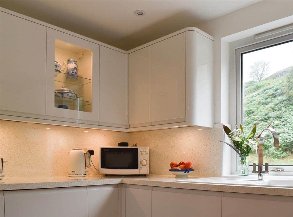 Kitchen at Carron View in Lochcarron, Ross-Shire