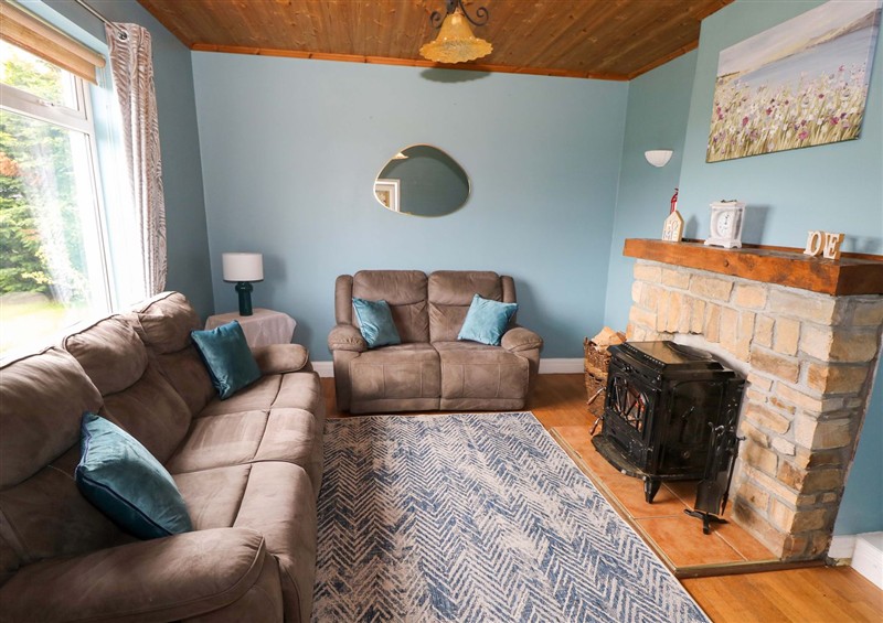 The living area at Carrowreagh, Aclare