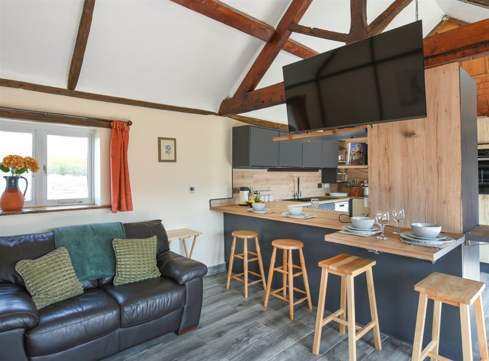 Kitchen area at Cart House Barn in Bridgnorth and Ironbridge, Shropshire