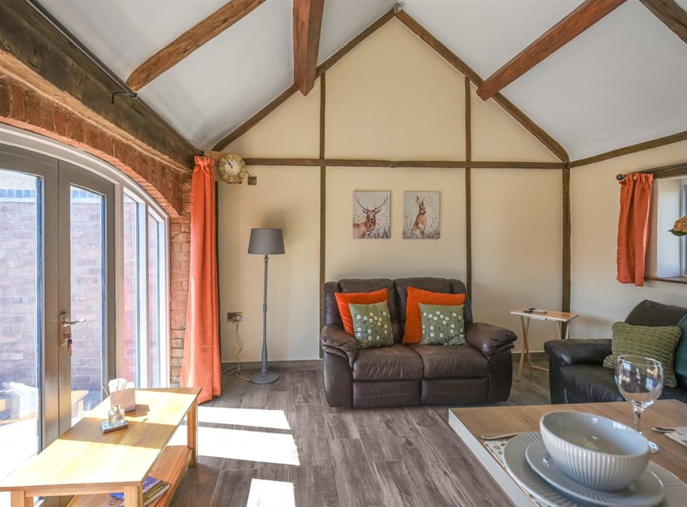 Living area (photo 2) at Cart House Barn in Bridgnorth and Ironbridge, Shropshire