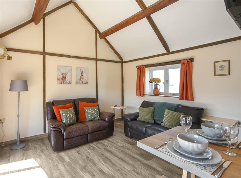 Living area at Cart House Barn in Bridgnorth and Ironbridge, Shropshire