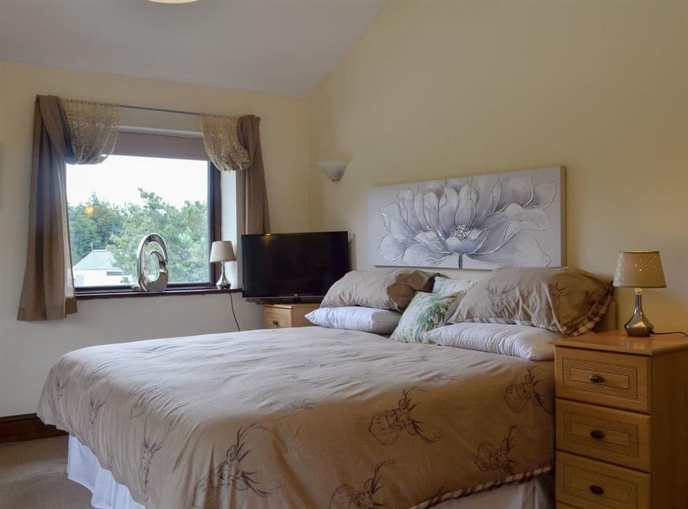 Double bedroom at Carters Rest in Y Ffôr, near Pwllheli, Gwynedd