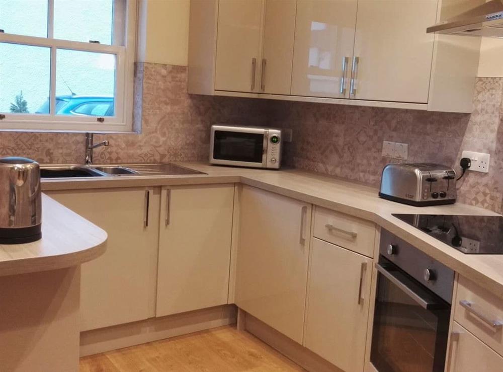 Compact and well equipped kitchen at Carthwaite in Keswick, Cumbria