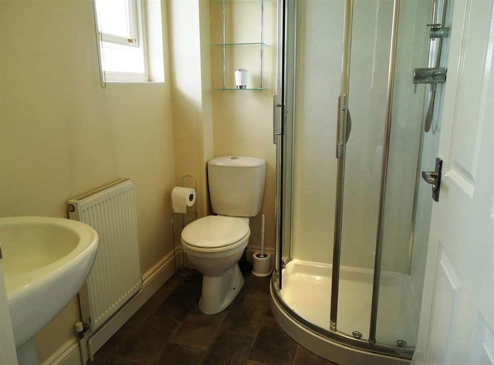 en-suite shower room at Carthwaite in Keswick, Cumbria