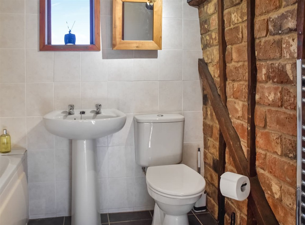 Bathroom at Cartlodge Loft in Palgrave, near Diss, Suffolk