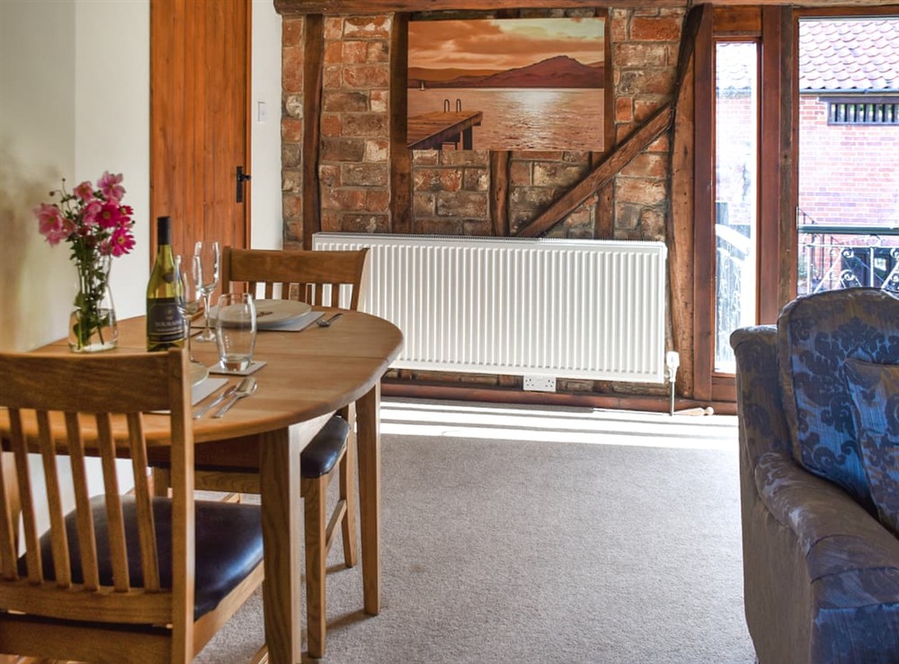 Dining Area at Cartlodge Loft in Palgrave, near Diss, Suffolk