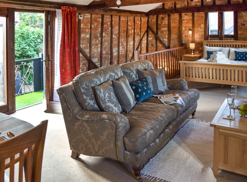 Open plan living space (photo 2) at Cartlodge Loft in Palgrave, near Diss, Suffolk