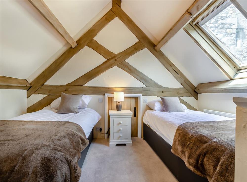 Twin bedroom at Cartmel Place in Cartmel, near Grange-over-Sands, Cumbria