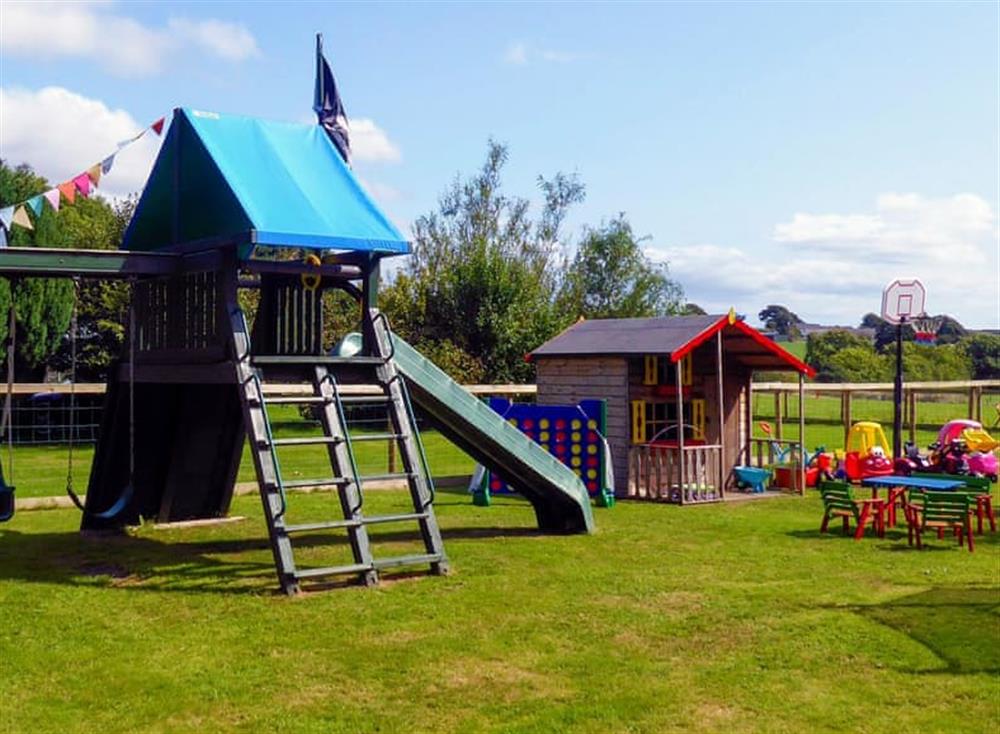 Children’s play area at Caros Cottage, 