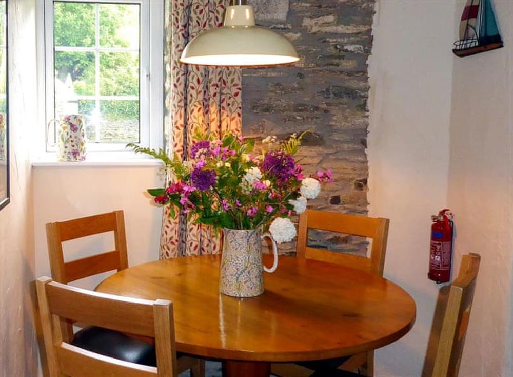 Dining area at Pennys Cottage, 