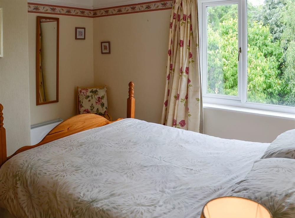 Comfortable and welcoming double bed at Cartref in Llysfaen Village, near Old Colwyn, Clwyd