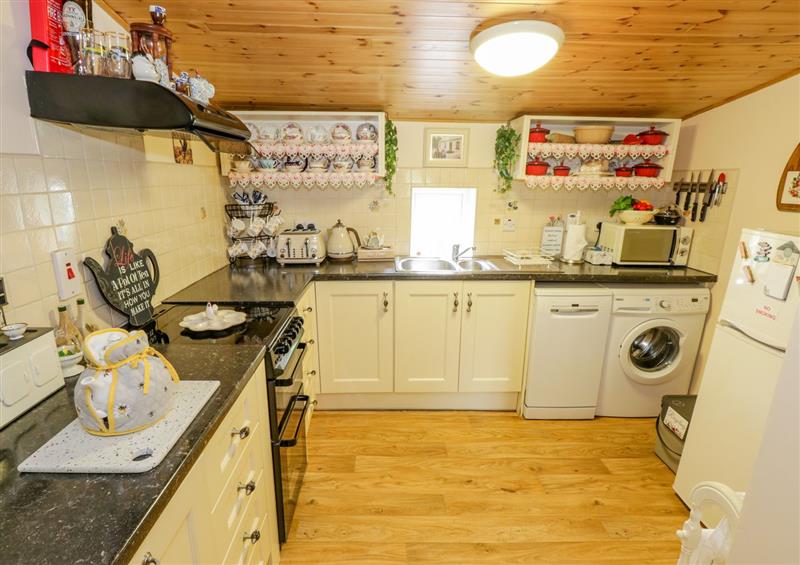 This is the kitchen at Cartron Cottage, Ballintubber