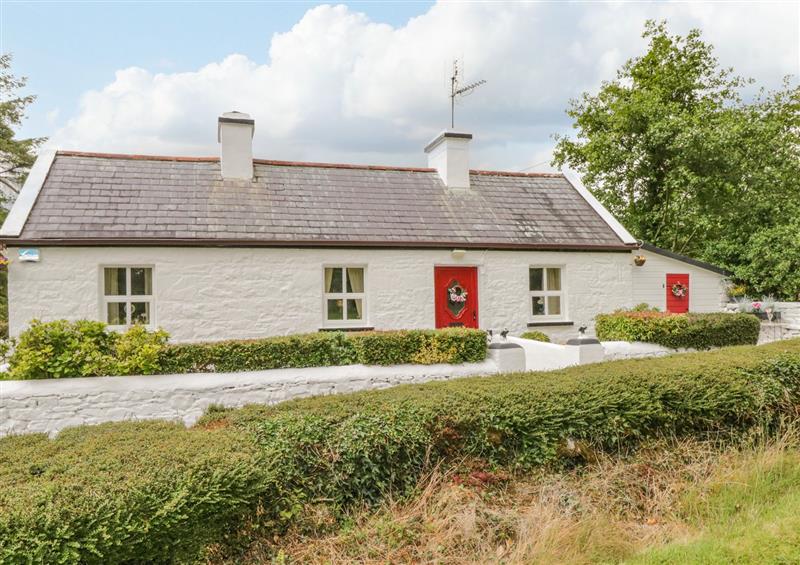 This is the setting of Cartron Cottage at Cartron Cottage, Ballintubber