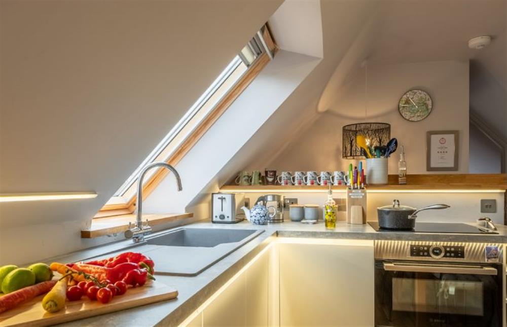 First floor: Kitchen at Cartshed Lodge, Hoveton near Norwich