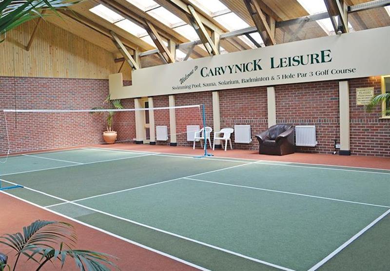 Badminton at Carvynick Country Club in Summer Court, Newquay