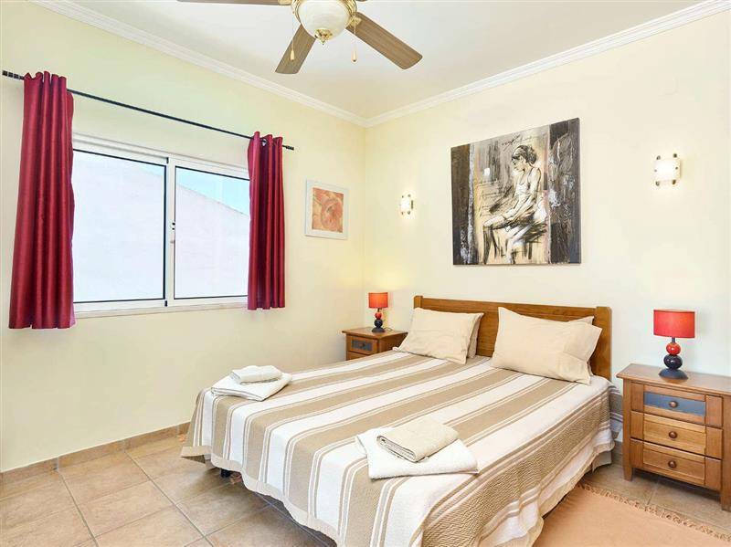 Double bedroom at Casa Branca, Eastern Algarve, Portugal