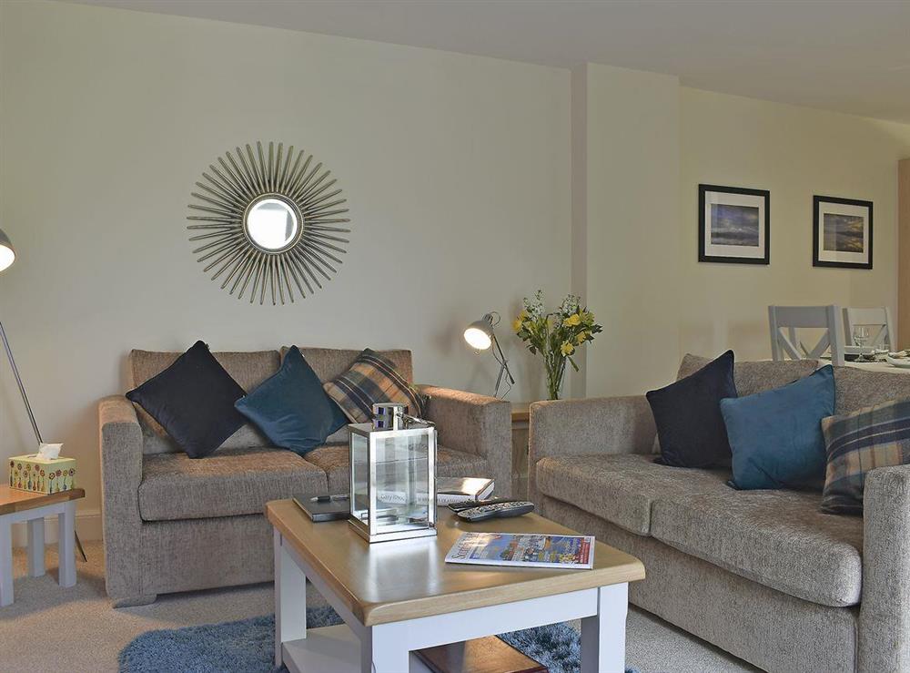 Relax and unwind in this stylish open plan living area at Casa Duran in Killin, Sterlingshire, Perthshire