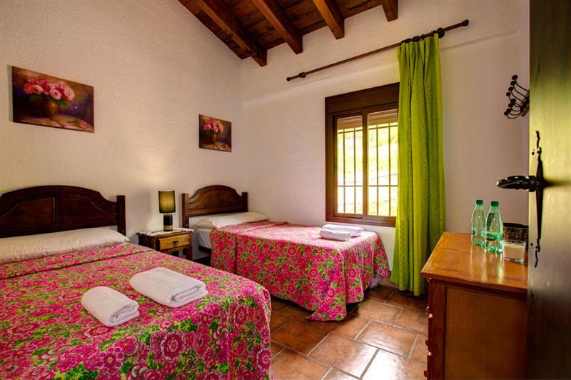 Twin bedroom at Casa Irene, Ronda and El Gastor, Spain
