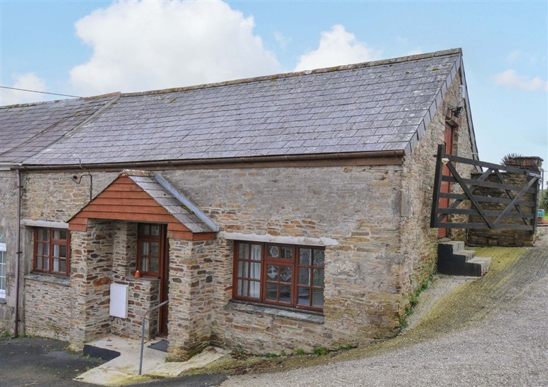 The setting at Casa Mia, Porthpean near St Austell