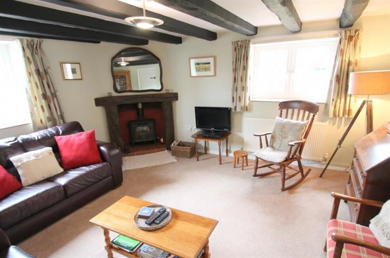 Living room at Cascade Cottage, Exford