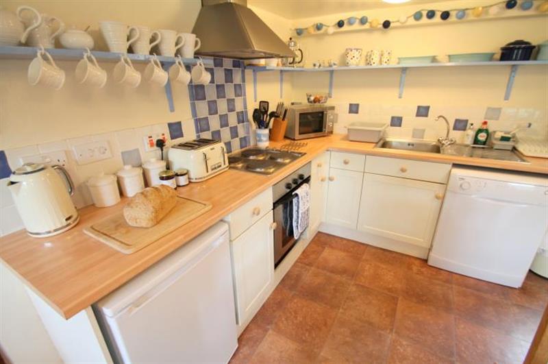 The kitchen at Cascade Cottage, Exford