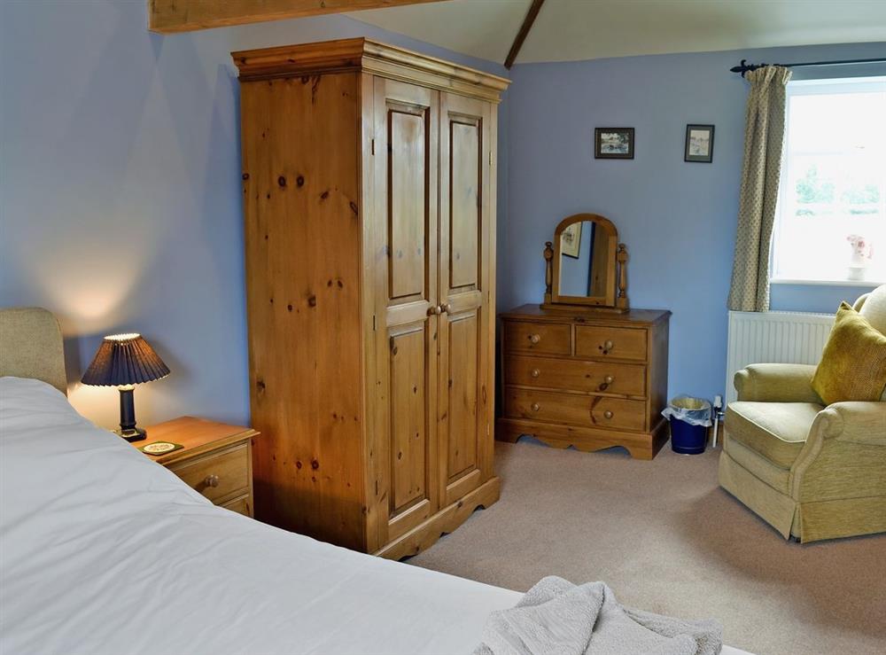 Double bedroom at Cass Lodge in York, North Yorkshire