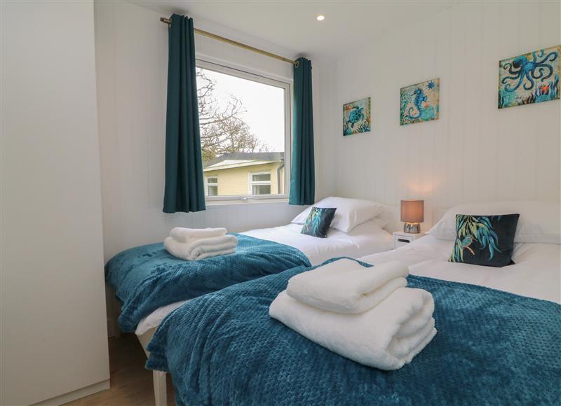 One of the bedrooms at Cassia, Kilkhampton