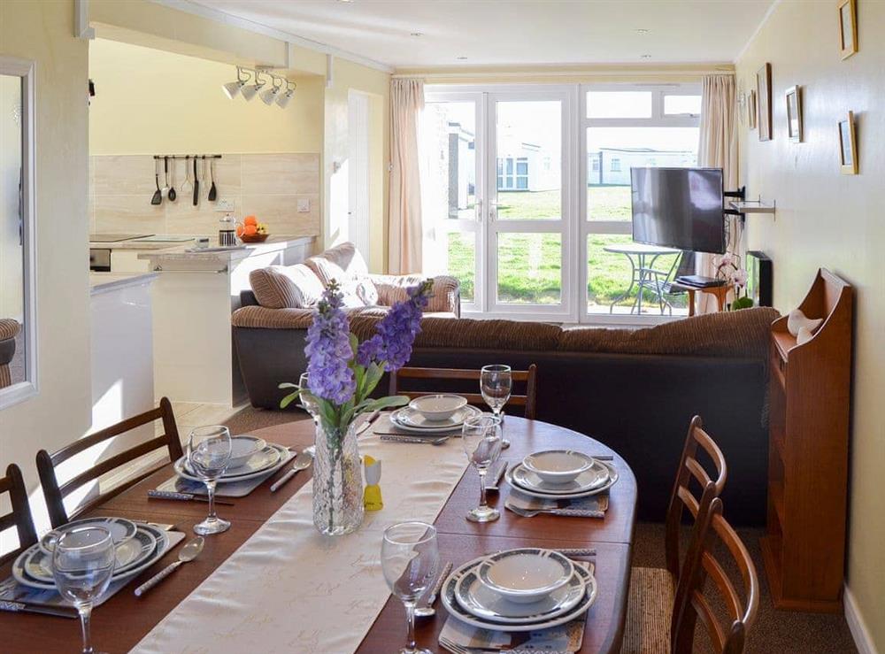 Open plan living space at Cast Away in Winterton on Sea, Norfolk