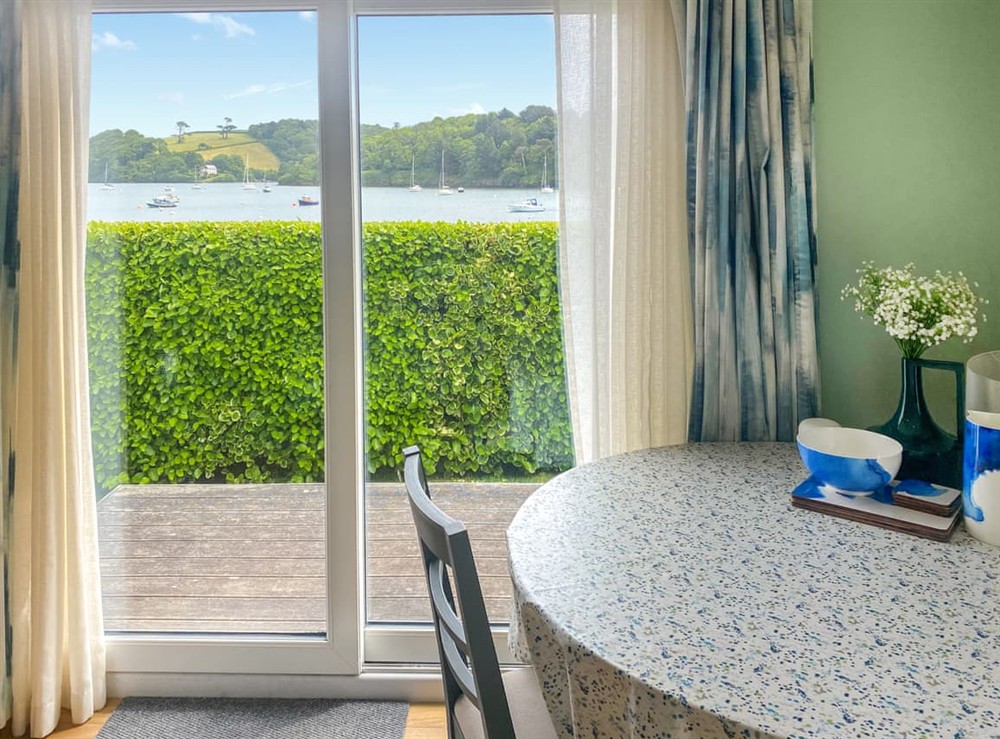 Dining Area at Castaway in St Maws, near Falmouth, Cornwall