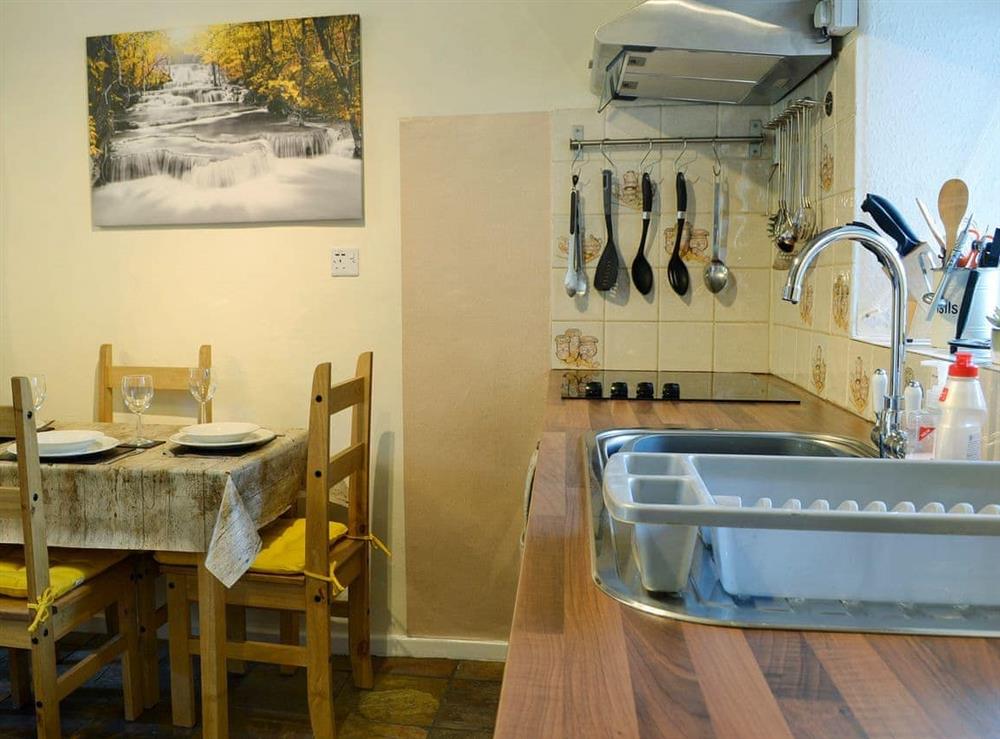 Well equipped kitchen/dining area (photo 2) at Castiel Cottage in Ysbyty Ifan, near Betws-y-Coed, Gwynedd