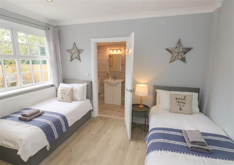 This is a bedroom at Castle at The Hideaway, Tenby