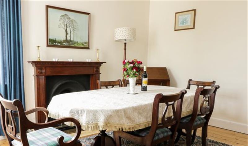 Dining room at Castle Cliff, Anstruther