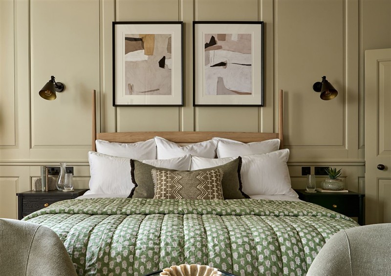 Bedroom at Castle Corner, The Georgian House, Ludlow