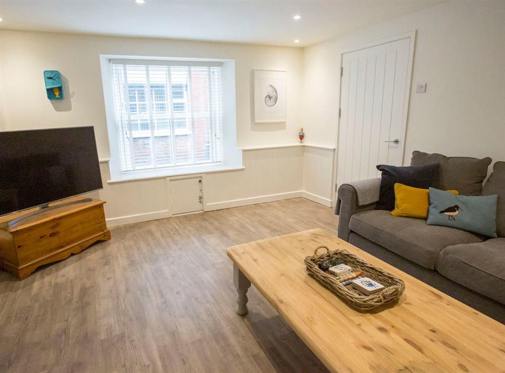 Living room at Castle Cottage in Cardigan, Dyfed