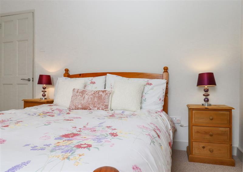 One of the bedrooms at Castle Cottage, Hythe