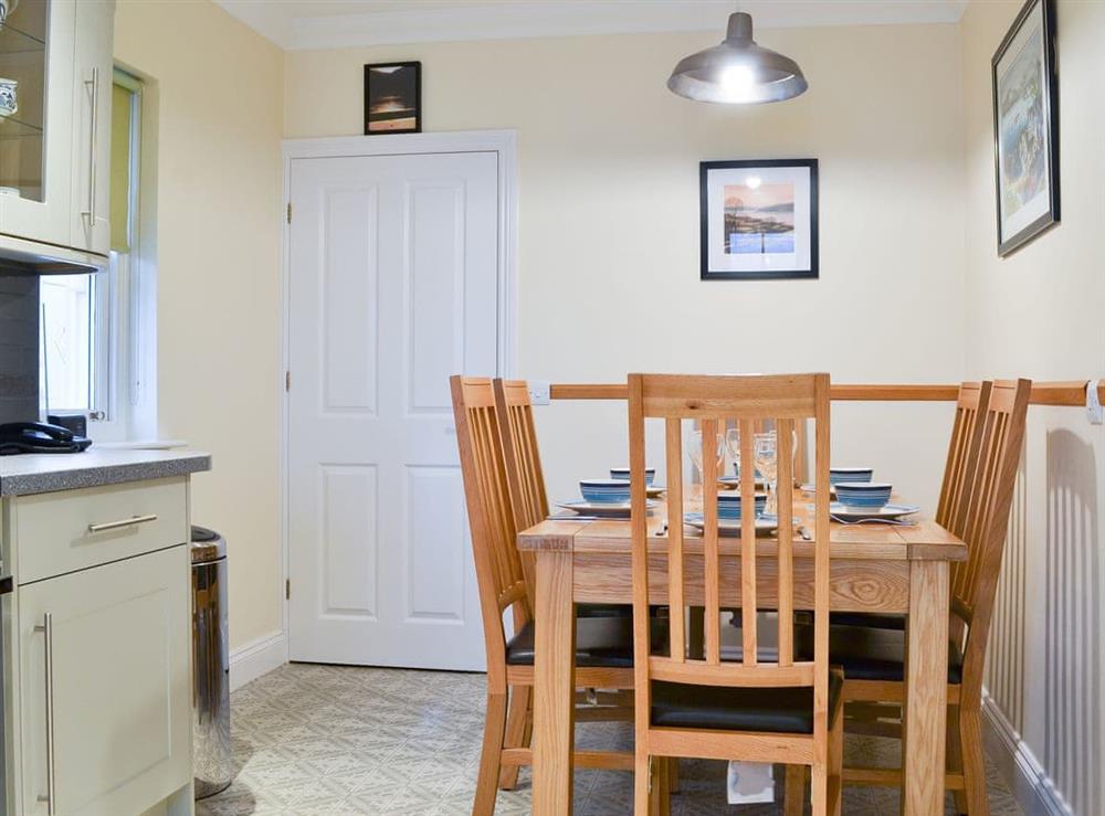 Delightful dining area in the kitchen at Castle Crag  in Keswick, Cumbria