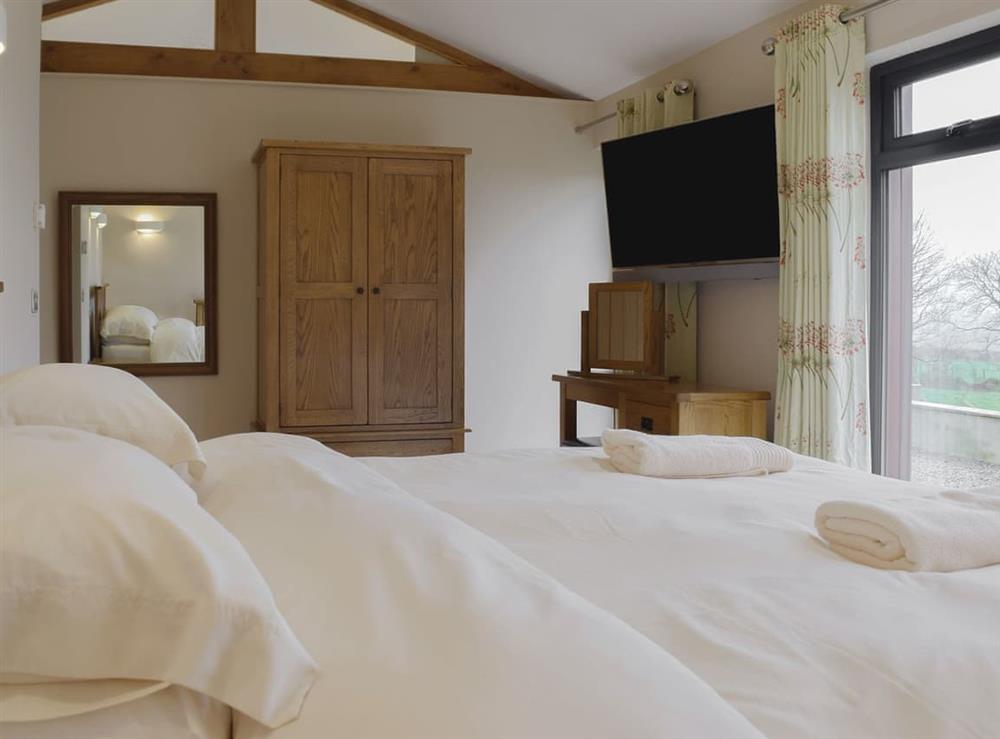 Delightful, comfortable double bedroom at Castle Farm in Tufton, near Haverfordwest, Dyfed
