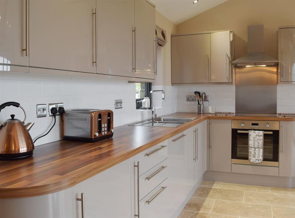 Stylish well equipped kitchen (photo 2) at Castle Farm in Tufton, near Haverfordwest, Dyfed