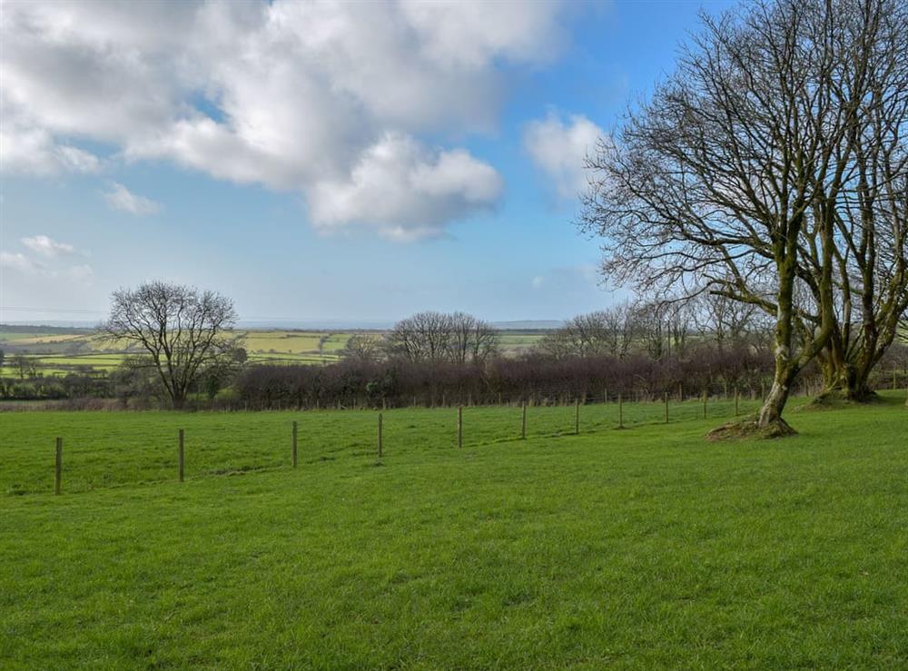 View at Castle Farm in Tufton, near Haverfordwest, Dyfed