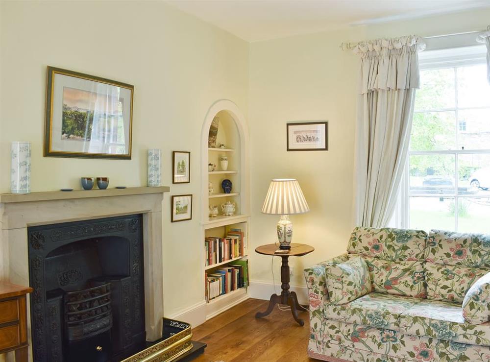Charmingly furnished living room at Castle Green in Appleby-in-Westmorland, Cumbria
